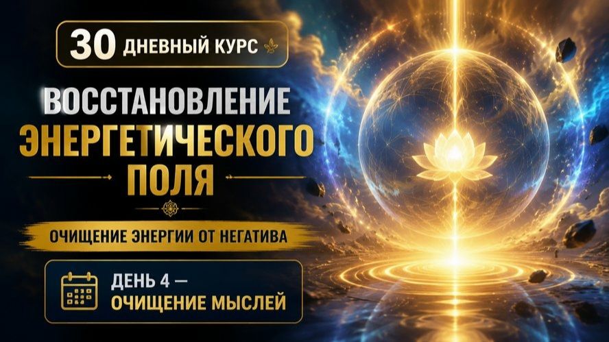 ДЕНЬ 4 | Очищение мыслей от негатива | 417 Hz