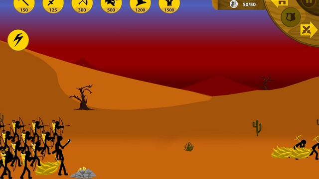 Stick War Legacy, турнир ( Insane, без баффов, класс. скин, с апгрейдом, часть 2)