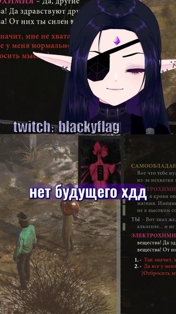 нет будущего #blackyflag #twitch #втубер #vtuber #ruvtuber