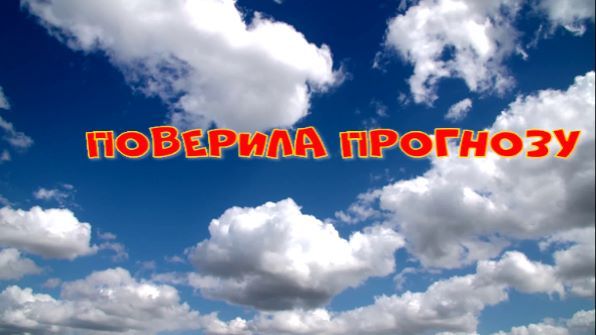 Я прогнозу верю