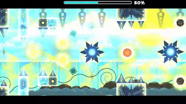 TOP-5 Level Tidal Wave By OnlinkGD Geometry Dash