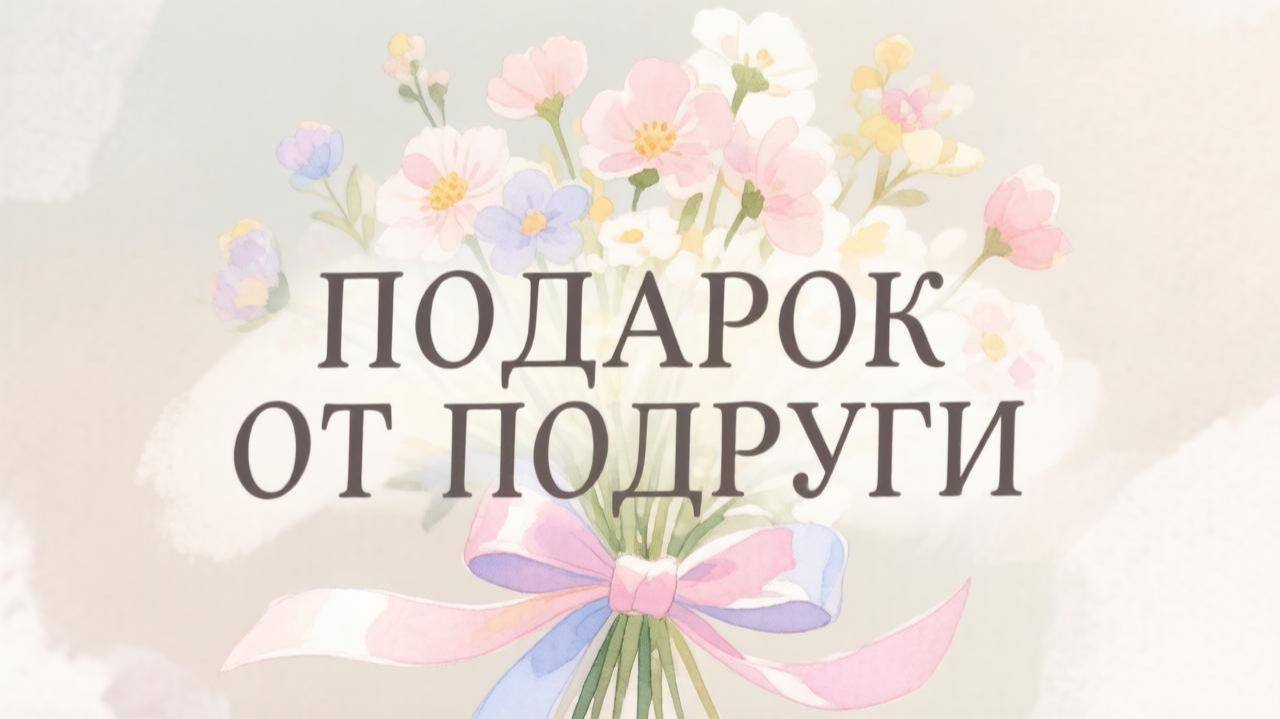 Получила подарок на ДР от моей подруги Натали 75!