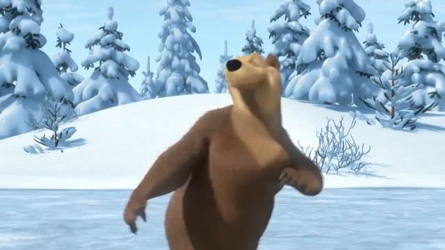 Маша и Медведь: Праздник на льду (10 серия)