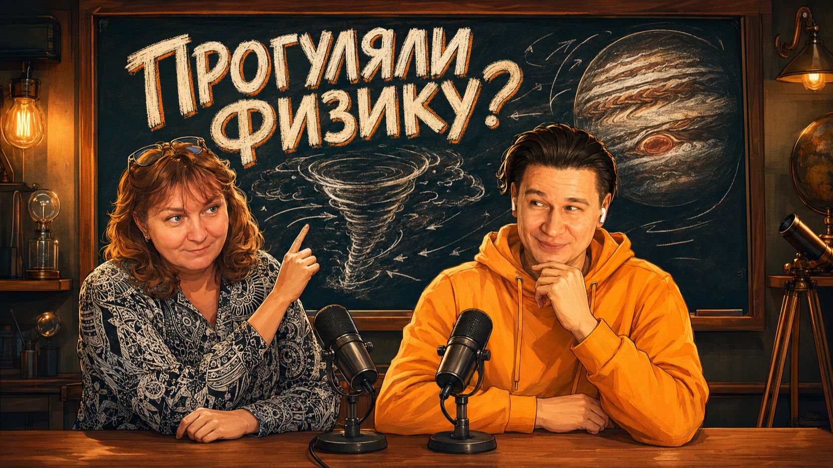 От ванной до Юпитера: необычный разговор о торнадо | Подкаст вСебе 1