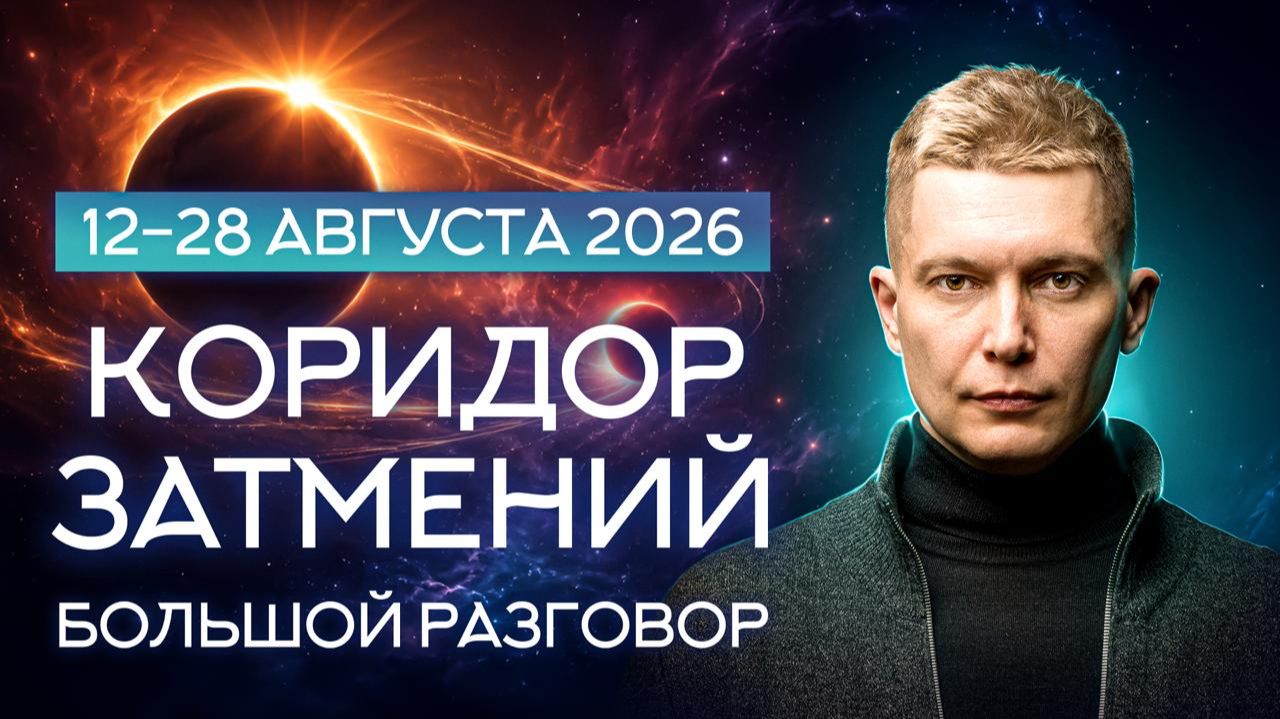 12-28 августа Коридор Затмений - большой разговор. Душевный гороскоп Павел Чудинов