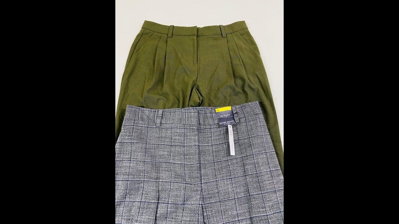 Мешок  е2620. Женские Брюки СКрем L-XXL. Арт 3940. Вес 349 кг. Кол-во 96 шт.