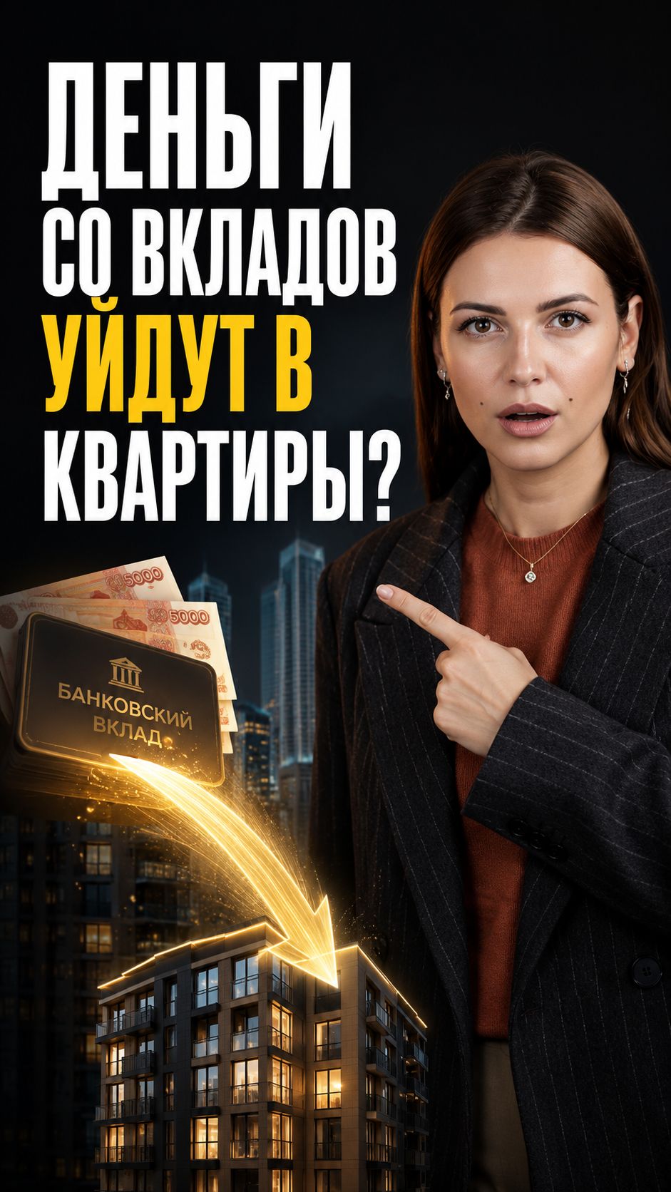 Держите деньги на вкладе? Для вас ВАЖНЫЕ новости! #недвижимость #вклады