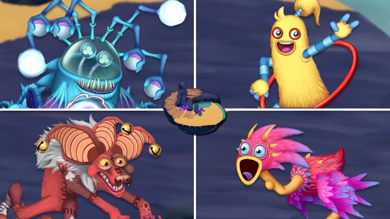 Остров Странников - Все Монстры, Звуки и Анимации Волна 9 (My Singing Monsters, Мои Поющие Монстры)