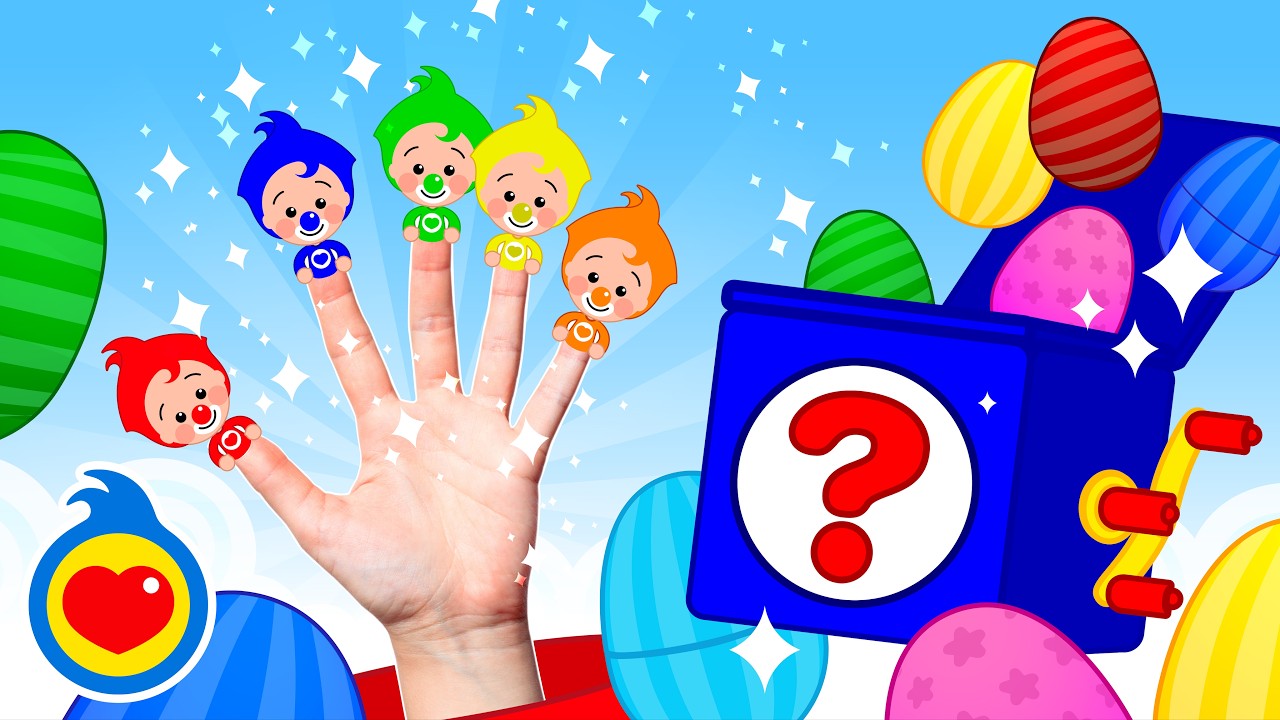  Кто спрятался в яйце? Пальчики-сюрпризы!  Плим Плим