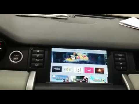 Установка Apple TV в автомобиль Range Rover Discovery Sport 2017