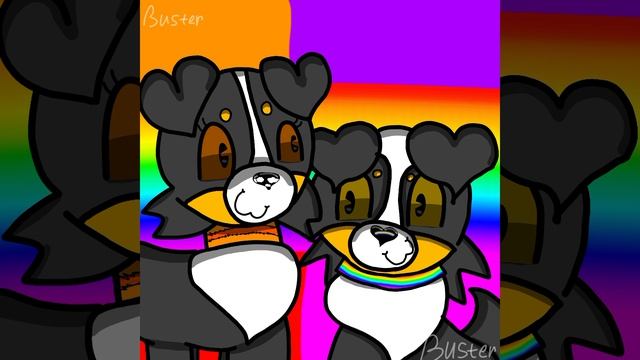 Арт для Юни ^_^🌈🧡 (Смотреть не до конца, я так сделала чтобы не шортс было)
