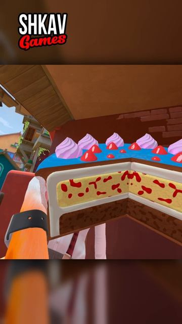 КОТ НАШЁЛ ОГРОМНЫЙ ТОРТИК #shorts #vr #iamcat