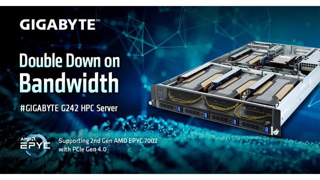 GIGABYTE Announces G242 Z11 HPC Node With PCIe 4 0