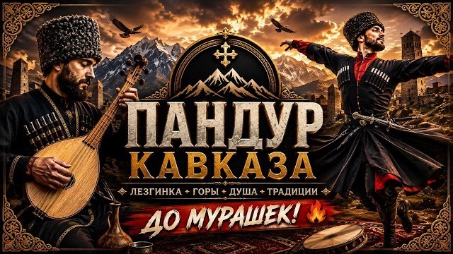 Пандур Кавказа | Лезгинка до мурашек | традиционная кавказская музыка 2026