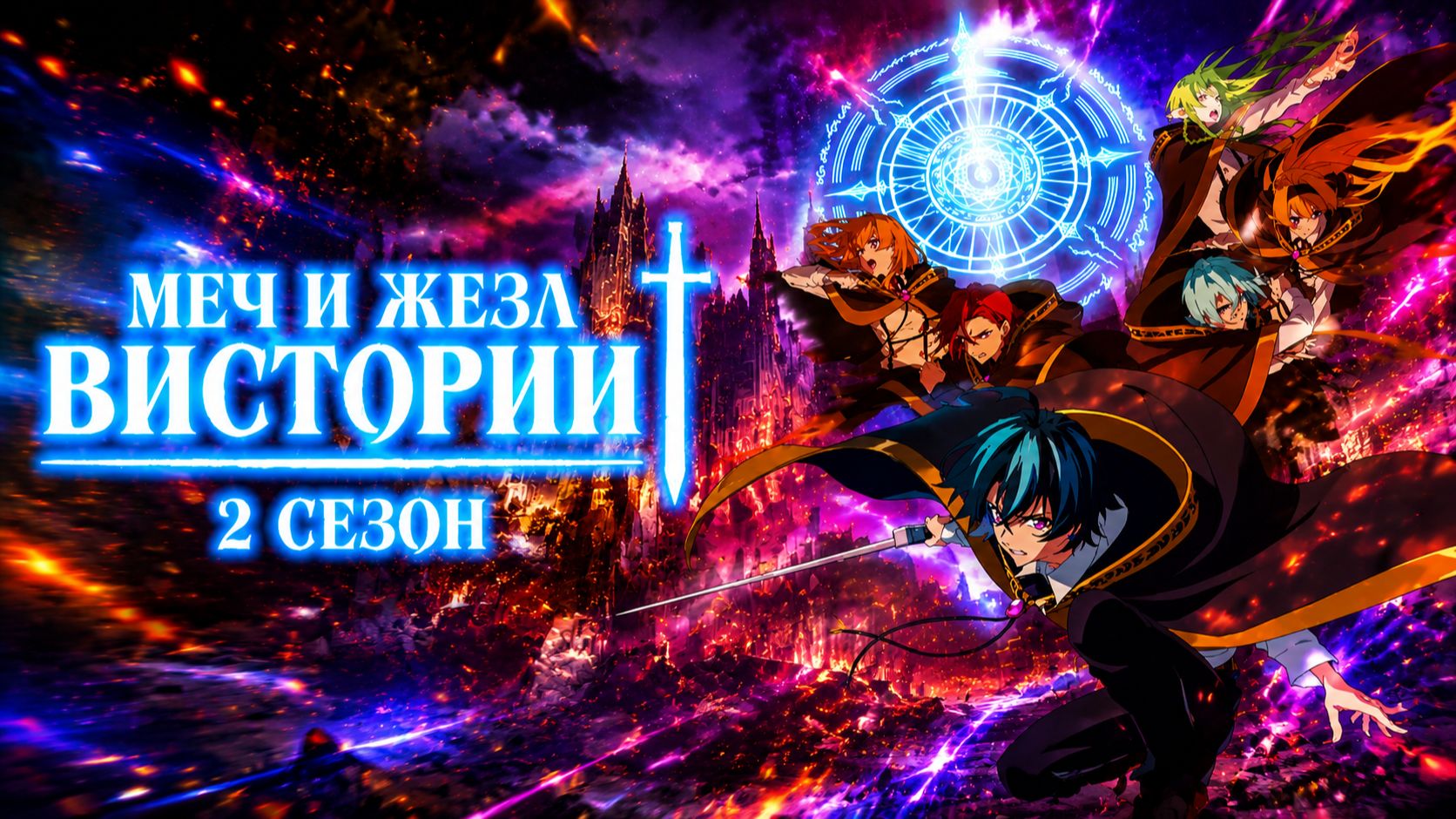 Меч и жезл Вистории - 2 сезон 12 серия  Tsue to Tsurugi no Wistoria