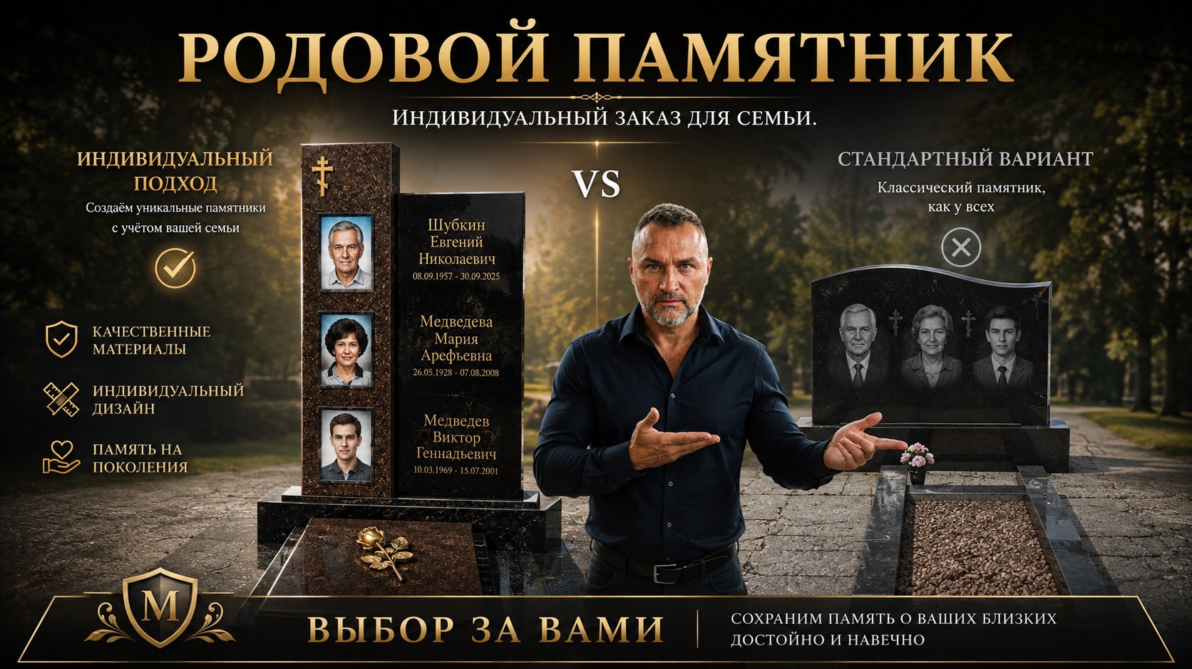 РОДОВОЙ СЕМЕЙНЫЙ ПАМЯТНИК