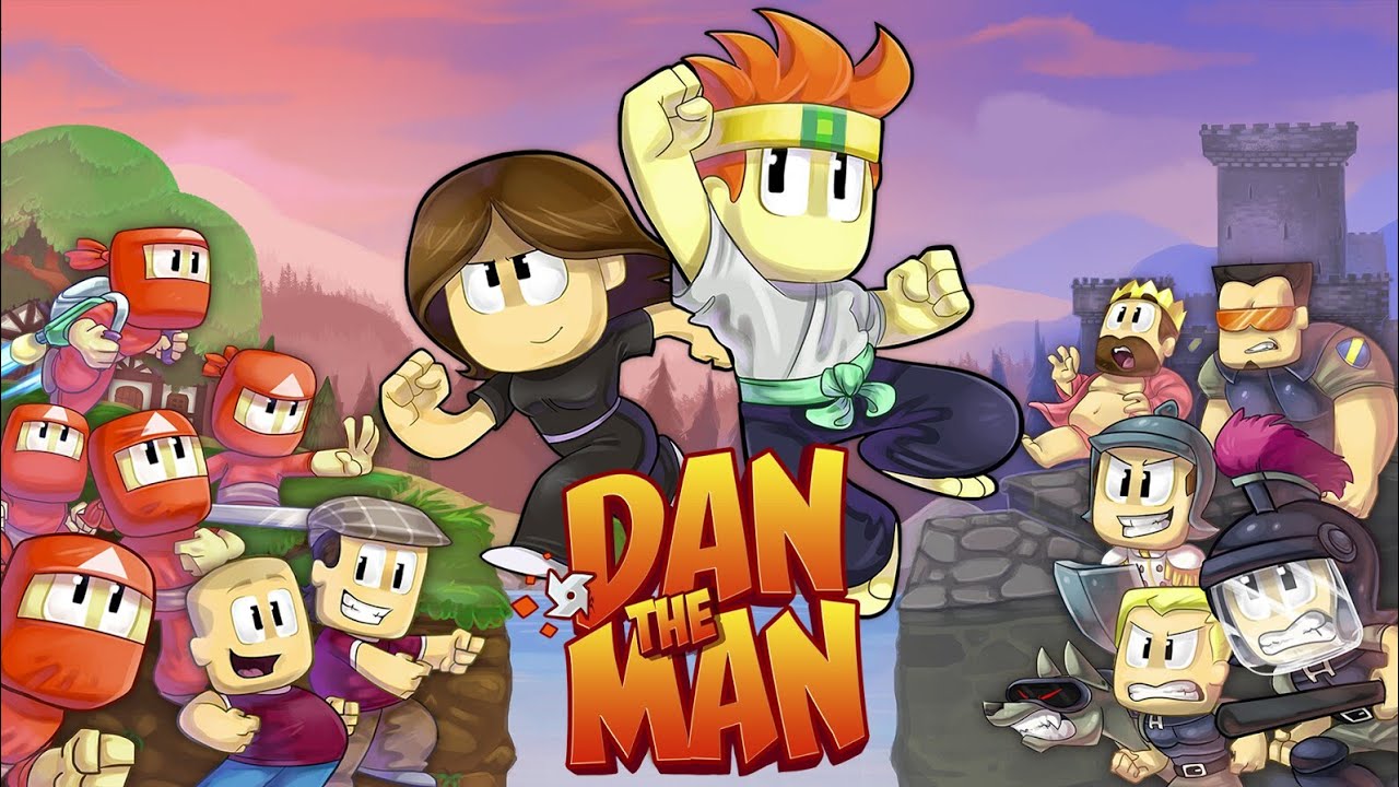 Dan the Man аркадная игра. Обзор.