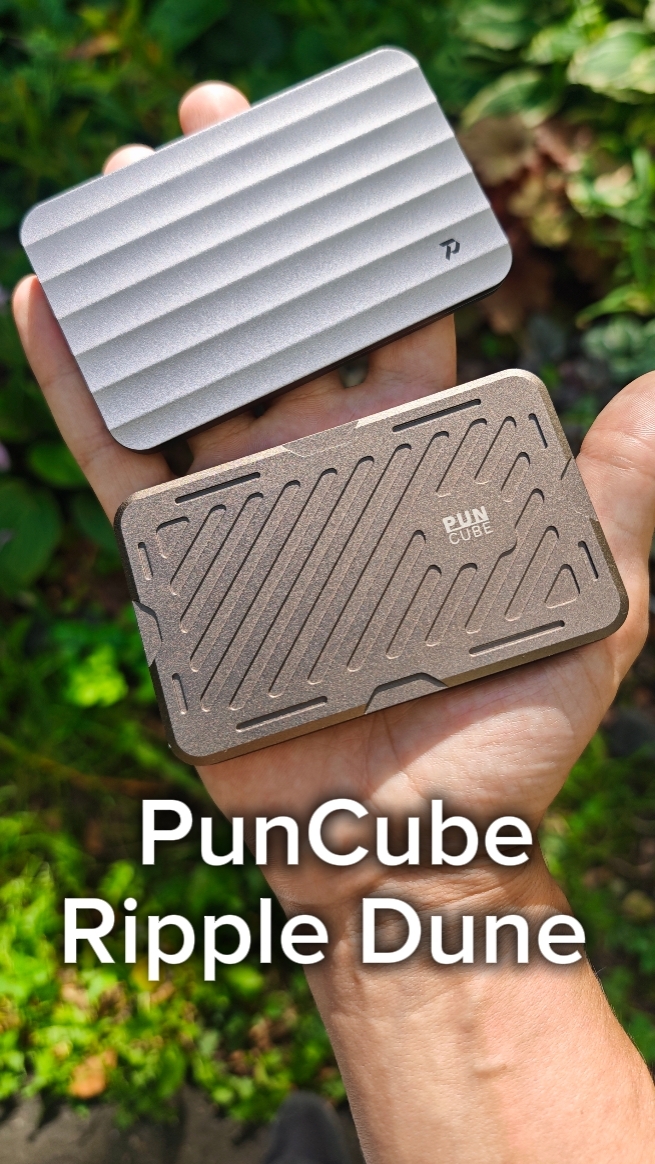 Необычные механические картхолдеры Pun Cube Ripple Dune и Wasteland