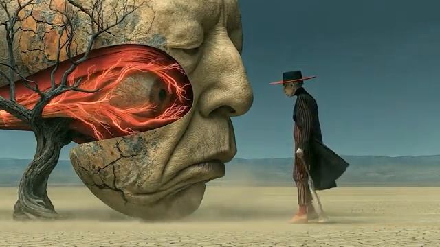 Странный сюрреалистический искусственный интеллект - Дом причудливых, Часть II - Келли Бош в 4K