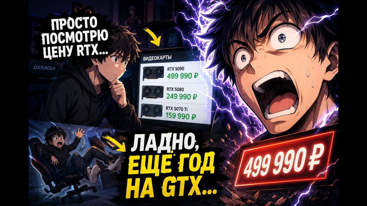 Когда решил посмотреть цены на RTX 