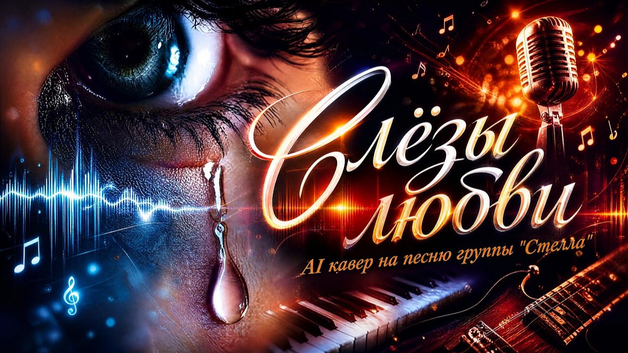 Слёзы любви - AI кавер на песню группы  Стелла