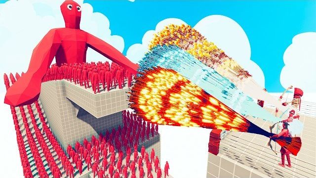 100-кратный ОГНЕННЫЙ ЗОМБИ + 2 ГИГАНТА против 3 БОГОВ - Абсолютно точные вкладки боевого симулятора