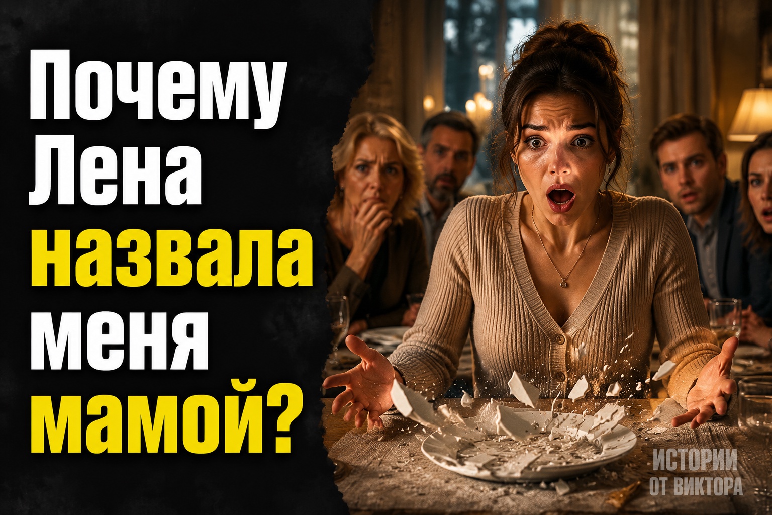 На юбилее падчерица назвала меня мамой