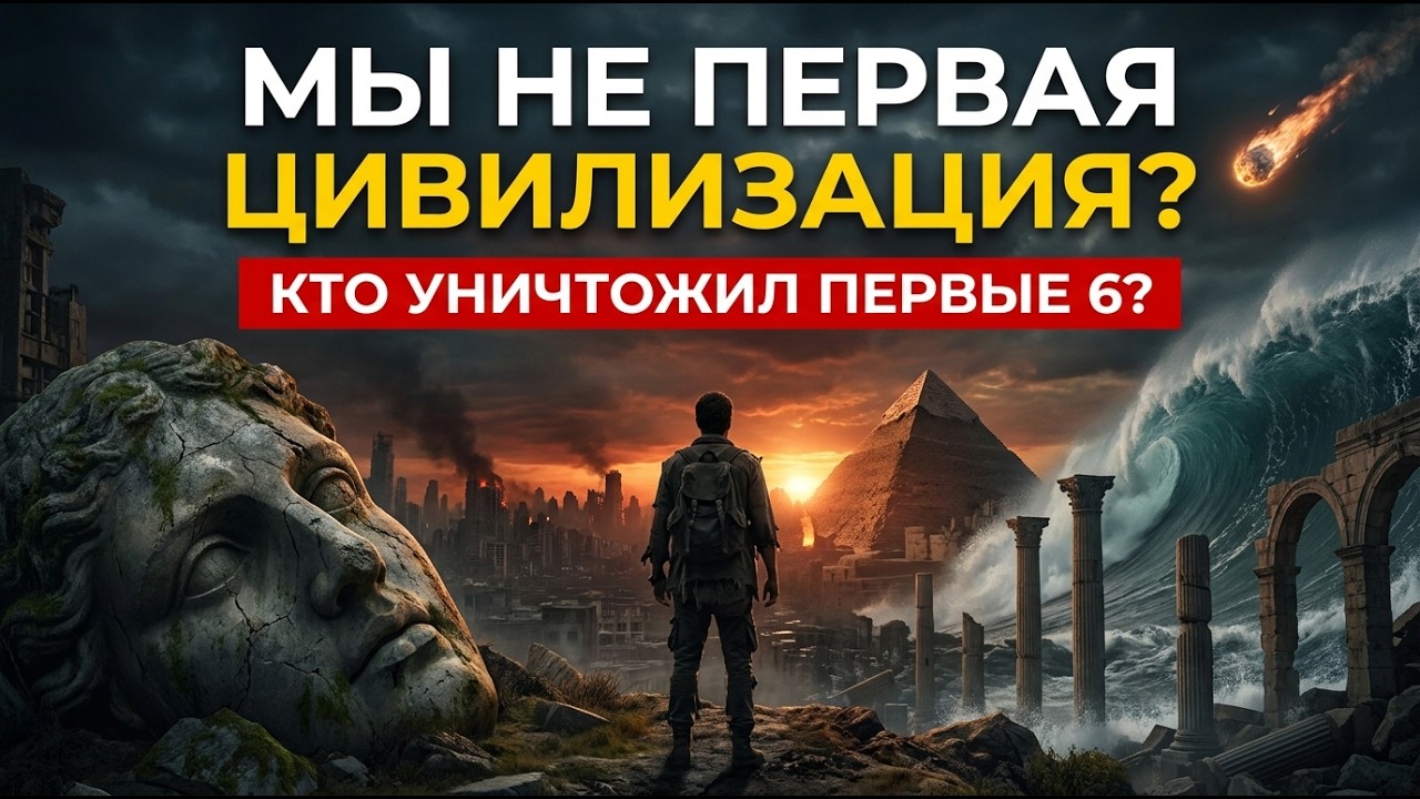 МЫ  7-Я ЦИВИЛИЗАЦИЯ? Кто уничтожил первые шесть  Тайны древнего мира