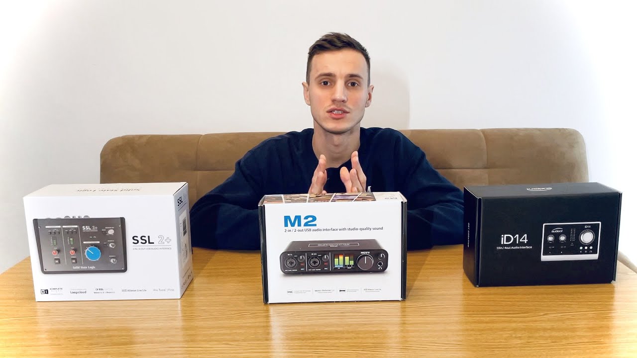 Обзор на ID14 vs MOTU M2 vs SSL2