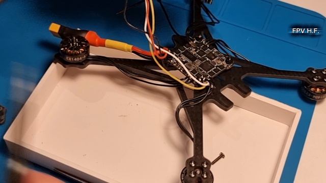 Собираю сверхлёгкий Crux35 o4pro DJI.