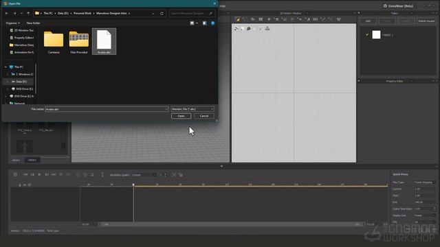 08. Animation For Fabrics In Marvelous Designer