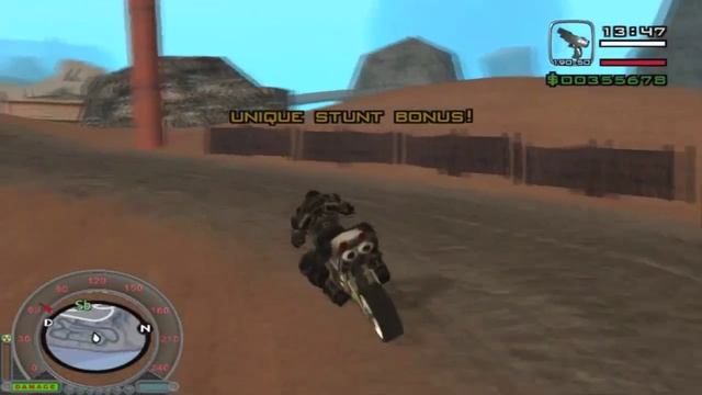 GTA SA Alien City #26 Уникальные прыжки #1-20