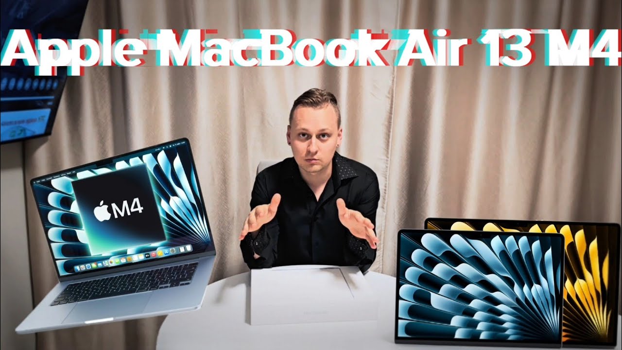  Я купил первый MacBook... и вот что думаю распаковка  MacBook Air M4 2025