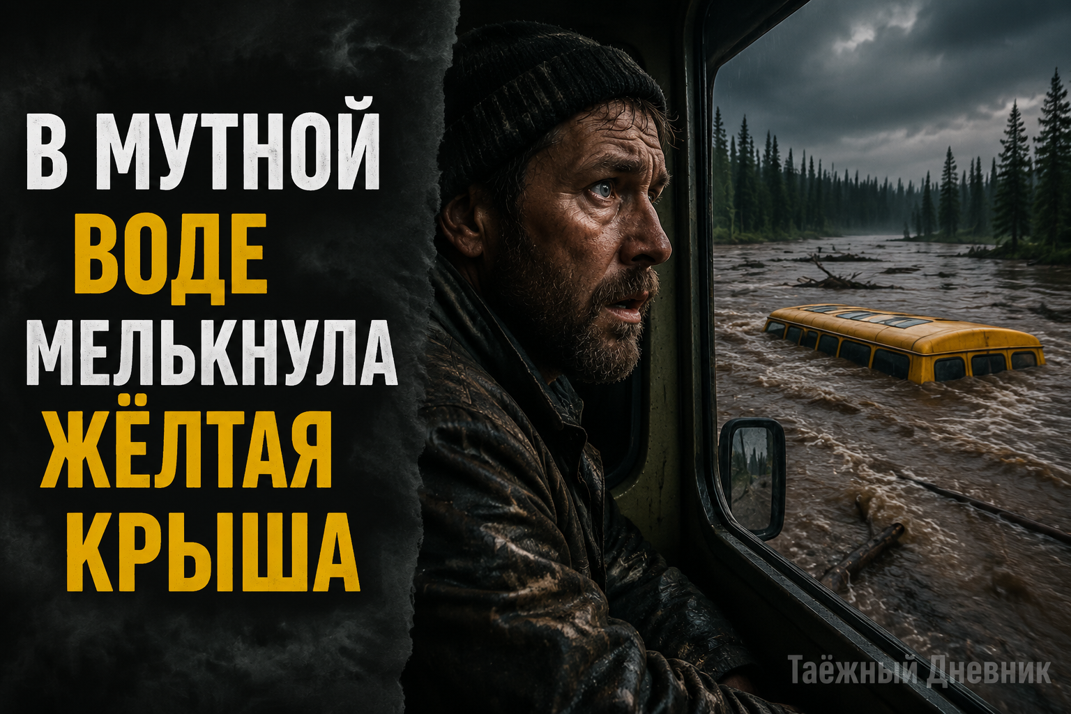 Исчезновение мастера в тайге во время весеннего паводка