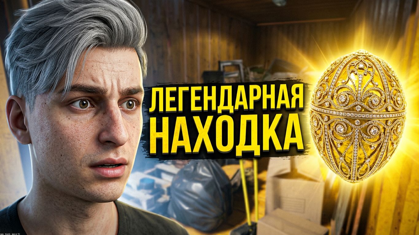КУПИЛ НА АУКЦИОНЕ СТАРЫЙ ГАРАЖ, А ТАМ ЯЙЦО! ЗОЛОТОЕ ЯЙЦО ФАБЕРЖЕ!!!/STORAGE HUNTER SIMULATOR #34