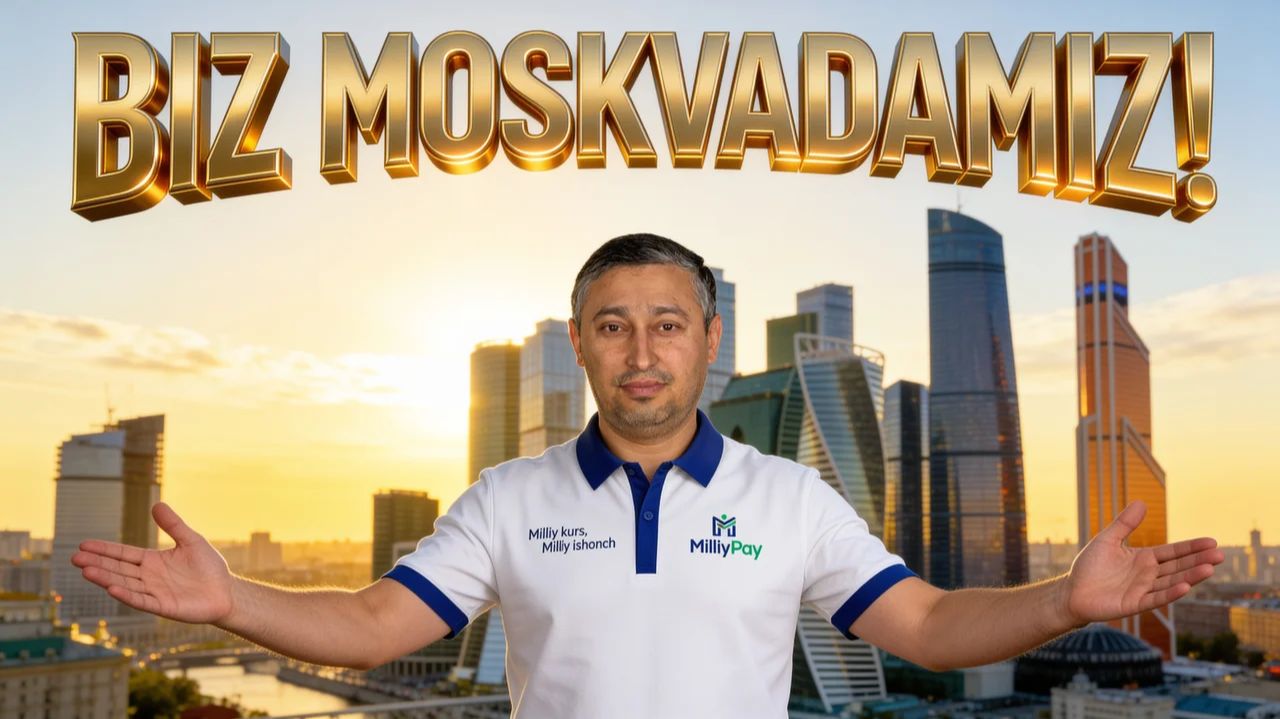 БИЗ МОСКВАГА КЕЛДИК!