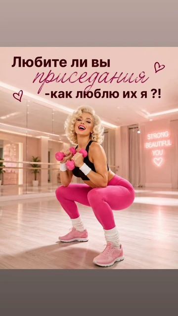 Любите ли вы приседания  -как люблю их я ?!