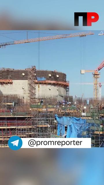 На энергоблоке 1 АЭС Эль-Дабаа забетонировали четвертый ярус гермооболочки