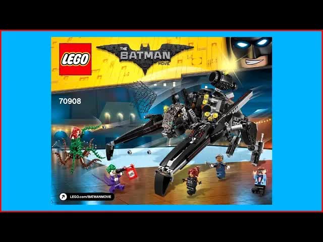 LEGO Batman Movie 70908 Скатлер: распаковка конструктора