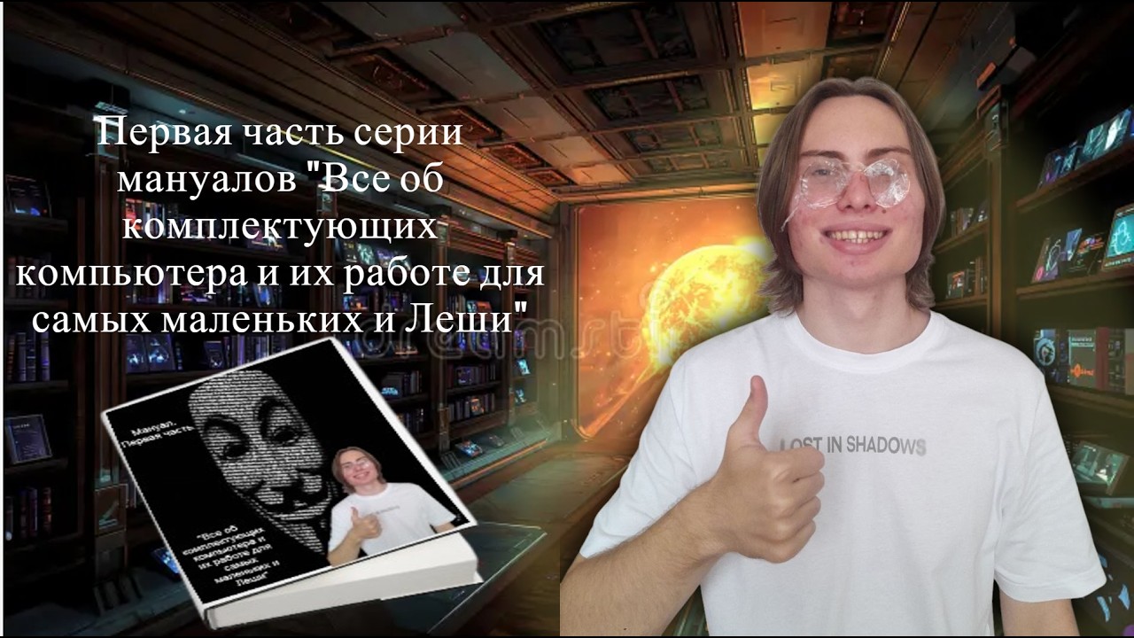 Первая часть серии мануалов Все об комплектующих компьютера и их работе для самых маленьких и Леши