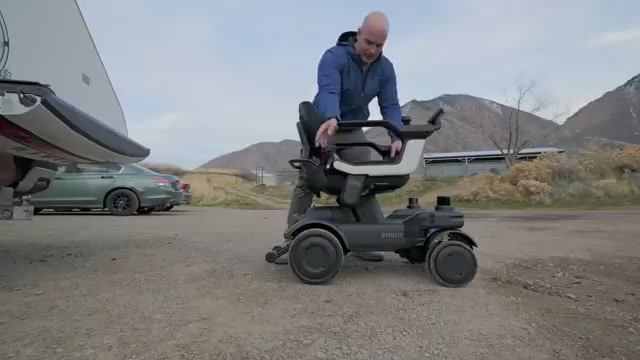 Strutt Ev¹ - в инвалидной коляске больше датчиков, чем в Tesla