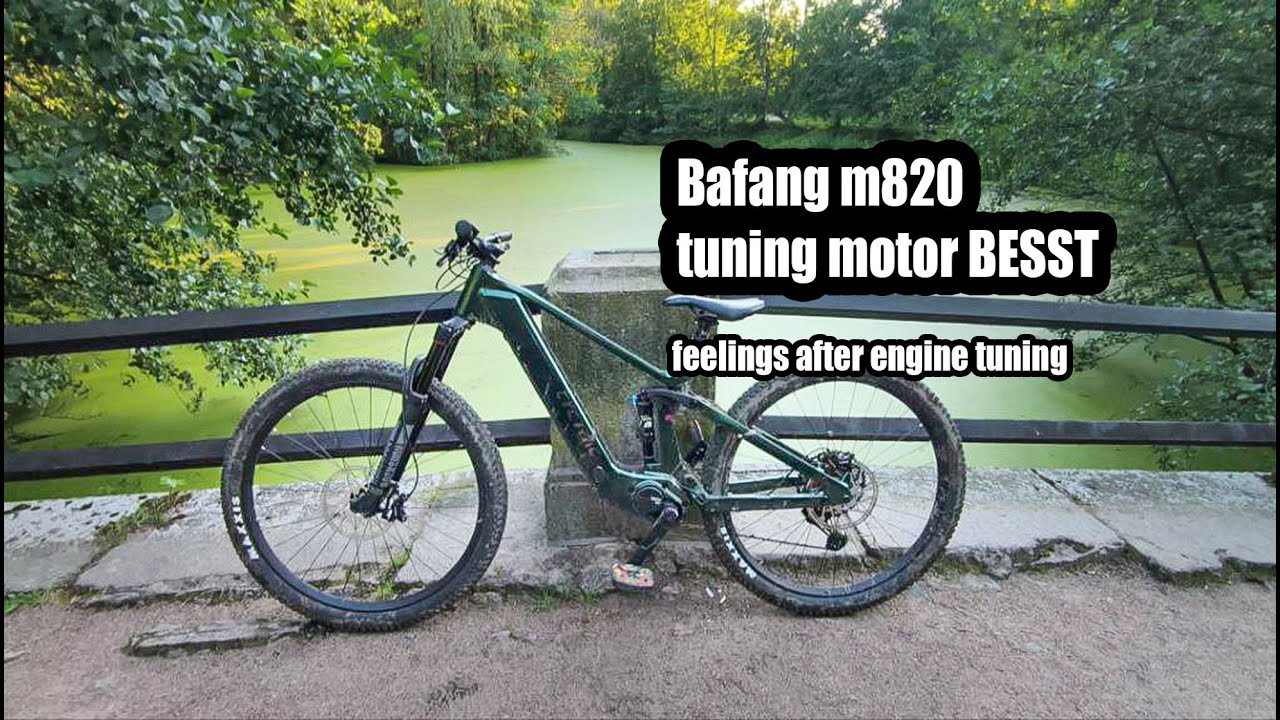 Bafang m820 feelings after tuning motor