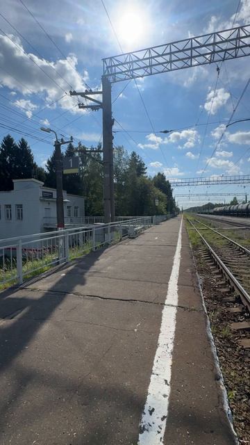 Романтика пустой ж/д станции: Детково на БМО