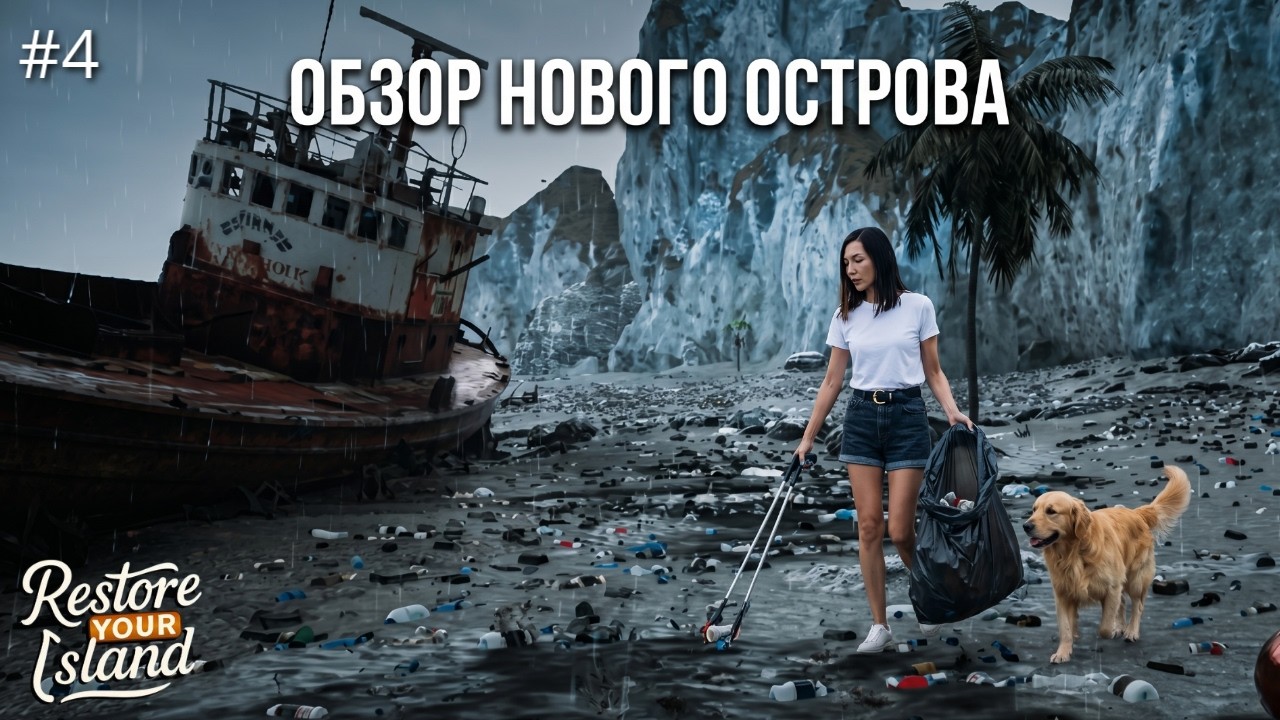 Обзор нового острова! Restore your island 4