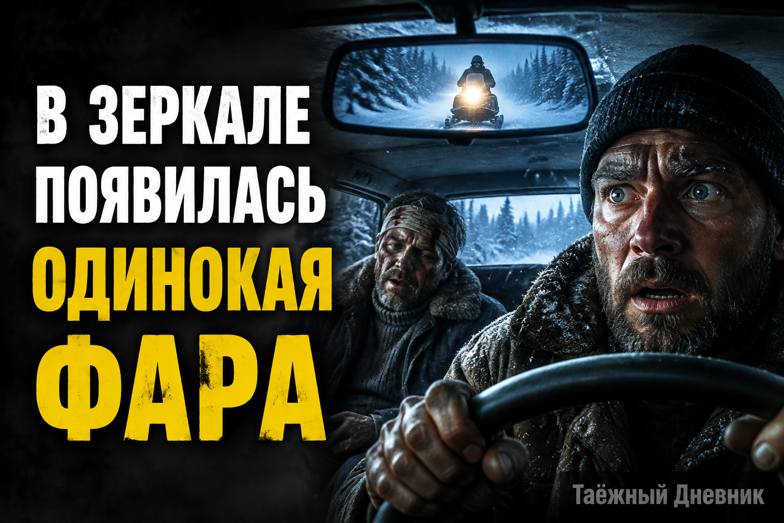 Две фары преследовали нас по зимнику