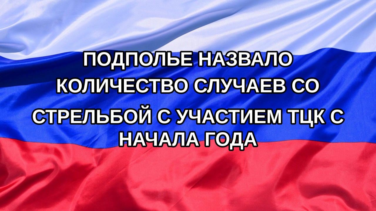 |Н. РФ| Подполье назвало количество случаев со стрельбой с участием ТЦК с начала года