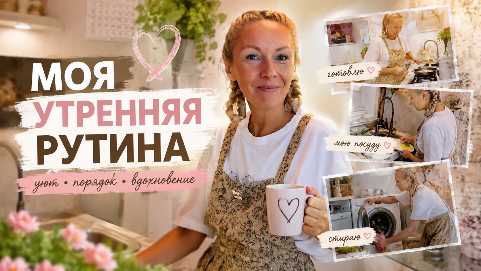 Домашнее утро: МОЯ РУТИНА В КАДРЕ