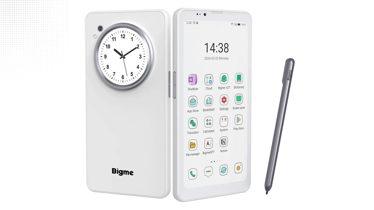  Bigme Hibreak Dual смартфон с Eink экраном электронные чернила
