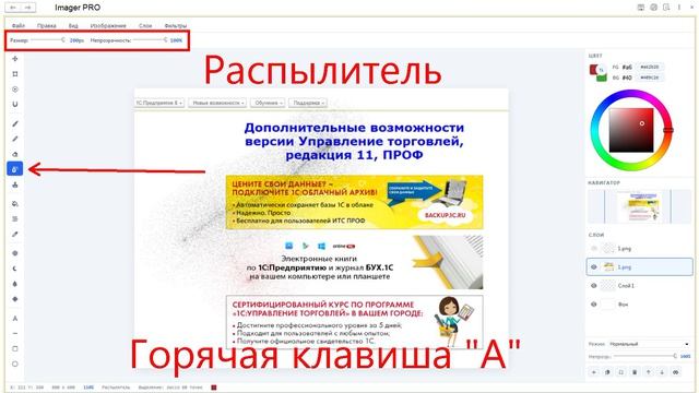 Обработка для 1С 