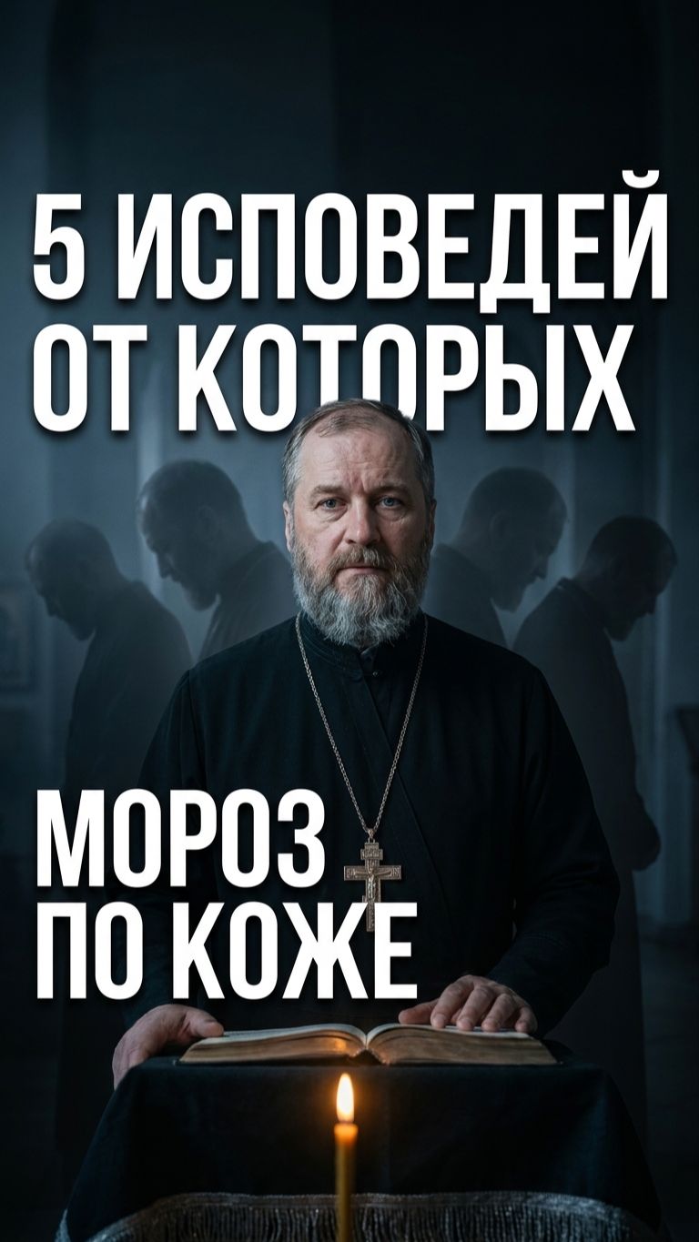  Что священник слышит на исповеди: 5 историй и почему он никого не осудил